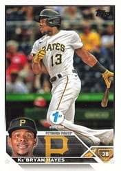 2023 Topps 1st Edition Base Set Ke'Bryan Hayes #314 card