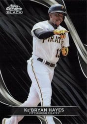 2024 Topps Chrome Black Base Set Ke'Bryan Hayes #21 card