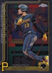 2025 Topps Chrome Base Set Ke’Bryan Hayes #196 card