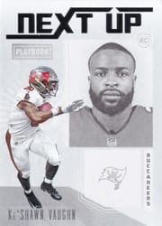 2020 Panini Playbook Next Up Ke'Shawn Vaughn #NU-36 card
