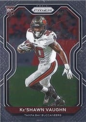 2020 Panini Prizm Base Set Ke'Shawn Vaughn #320 card