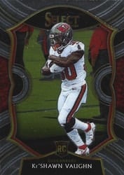 2020 Panini Select Base Set Ke'Shawn Vaughn #73 card