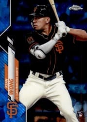 2020 Topps Chrome Sapphire Edition Base Set Kean Wong #540 card