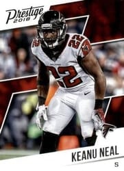 2018 Panini Prestige Base Set Keanu Neal #54 card