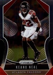 2019 Panini Prizm Base Set Keanu Neal #173 card