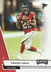 2020 Panini Playoff Base Set Keanu Neal #150 card
