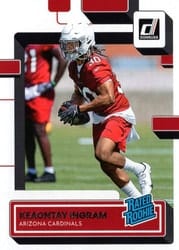 2022 Donruss Base Set Keaontay Ingram #349 card