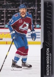 2021-22 Upper Deck Base Set Keaton Middleton #211 card