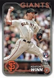 2024 Topps Japan Edition Base Set Keaton Winn #101 card