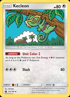 Celestial Storm Kecleon #122 card