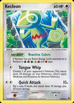 2006 Legend Maker Kecleon #37 card
