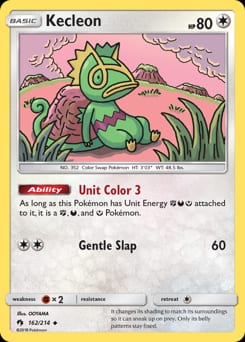 Lost Thunder Kecleon #162 card