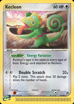 Sandstorm Kecleon #18 card