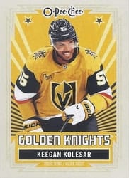 2025-26 O-Pee-Chee Base Retro Keegan Kolesar #475 card
