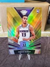 2022-23 Panini Chronicles Titanium Jersey Number Keegan Murray #447 card