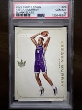 2022-23 Panini Court Kings Blank Slate Keegan Murray #23 card