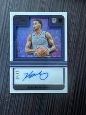 2022-23 Panini One and One Rookie Autographs Keegan Murray #RA-KMU card