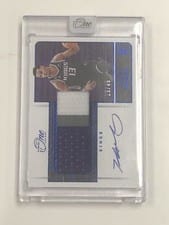 2022-23 Panini One and One Rookie Jumbo Jersey Autographs Keegan Murray #RJJ-KMU card