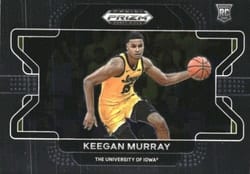2022 Panini Prizm Draft Picks Base Set Keegan Murray #55 card