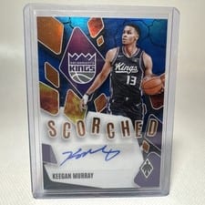 2023-24 Panini Phoenix Scorched Signatures Keegan Murray #SCS-KGM card