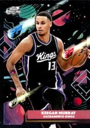2025-26 Topps Cosmic Chrome Base Set Keegan Murray #23 card