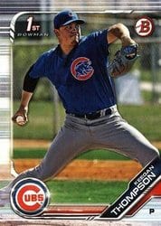 2019 Bowman Prospects Keegan Thompson #BP-90 card