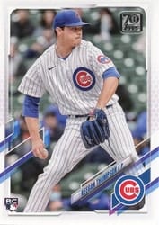 2021 Topps Update Base Set Keegan Thompson #US101 card