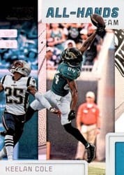 2019 Score All Hands Team Keelan Cole #AHT-1 card