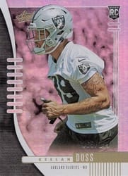 2019 Panini Absolute Base Set Keelan Doss #199 card