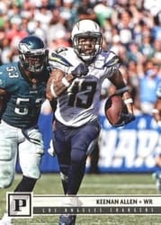 2018 Panini Base Set Keenan Allen #164 card