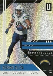 2018 Panini Unparalleled Base Set Keenan Allen #110 card