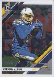 2019 Donruss Optic Base Set Keenan Allen #51 card
