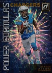 2019 Donruss Power Formulas Keenan Allen #PF-14 card