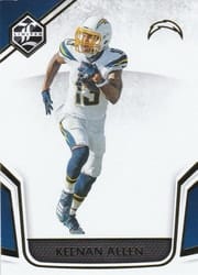 2019 Panini Limited Base Set Keenan Allen #48 card
