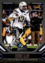 2019 Panini Playbook Base Set Keenan Allen #44 card