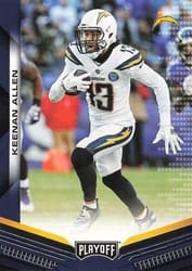 2019 Panini Playoff Base Set Keenan Allen #88 card