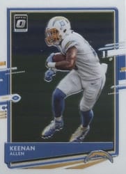 2020 Donruss Optic Base Set Keenan Allen #55 card
