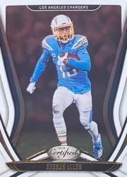 2020 Panini Certified Base Set Keenan Allen #58 card