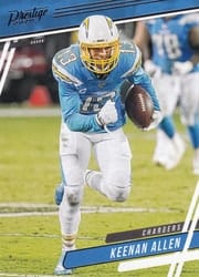 2020 Panini Prestige Base Set Keenan Allen #54 card