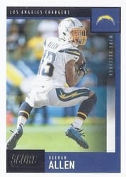 2020 Score Base Set Keenan Allen #144 card