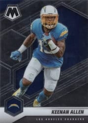 2021 Panini Mosaic Base Set Keenan Allen #113 card