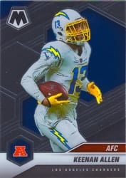 2021 Panini Mosaic Base Set Keenan Allen #239 card
