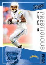 2022 Panini Prestige Prestigious Pros Keenan Allen #PP-8 card