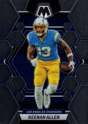 2023 Panini Mosaic Base Set Keenan Allen #130 card