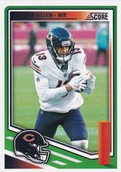 2025 Score Base Set Keenan Allen #260 card