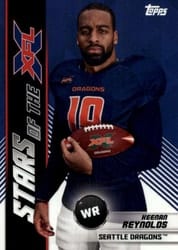 2020 Topps XFL Stars of the XFL Keenan Reynolds #18 card
