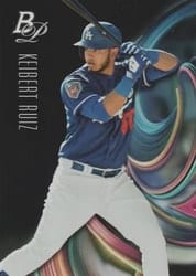 2018 Bowman Platinum Top Prospects Keibert Ruiz #TOP-18 card