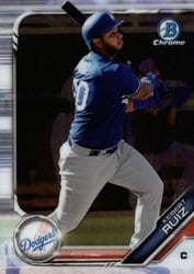 2019 Bowman Chrome Prospects Keibert Ruiz #BCP-235 card