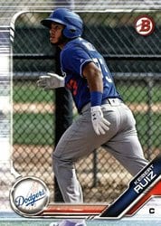 2019 Bowman Prospects Keibert Ruiz #BP-118 card
