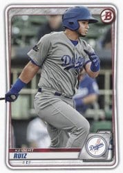 2020 Bowman Prospects Keibert Ruiz #BP-143 card
